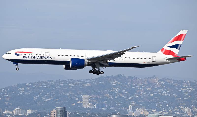 Photo of G-STBM - British Airways Boeing 777-300ER at LAX on AeroXplorer Aviation Database