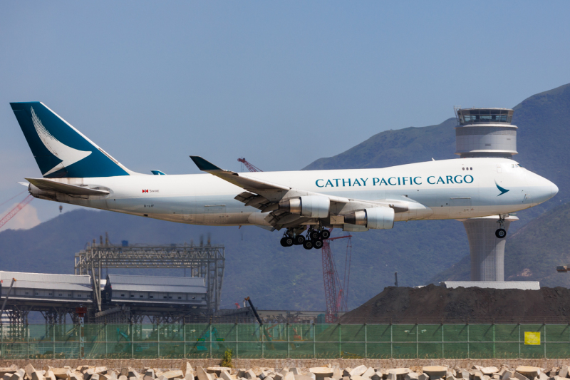 Photo of B-LIF - Cathay Pacific Cargo Boeing 747-400F at HKG on AeroXplorer Aviation Database