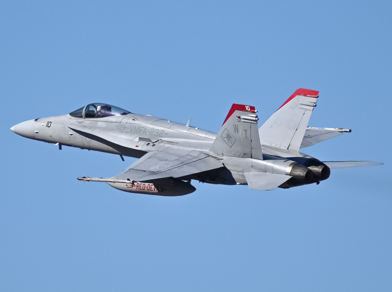 Photo of 164709 - USMC - United States Marine Corp McDonnel Douglas F/A-18 Hornet at SDM on AeroXplorer Aviation Database