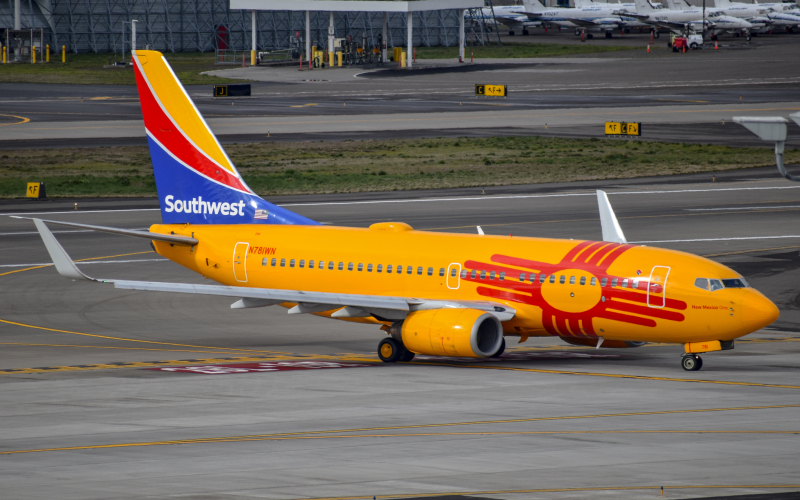 Photo of N781WN - Southwest Airlines Boeing 737-700 at PDX on AeroXplorer Aviation Database