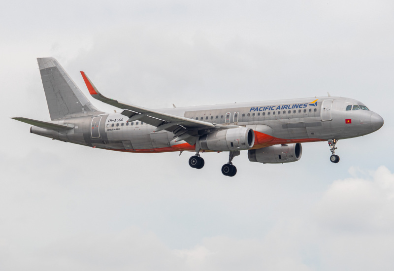 Photo of VN-A566 - Pacific Airlines Airbus A320 at SGN on AeroXplorer Aviation Database
