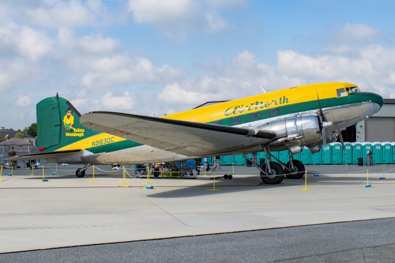 Photo of N983DC - Air North Douglas DC-3 at DOV on AeroXplorer Aviation Database