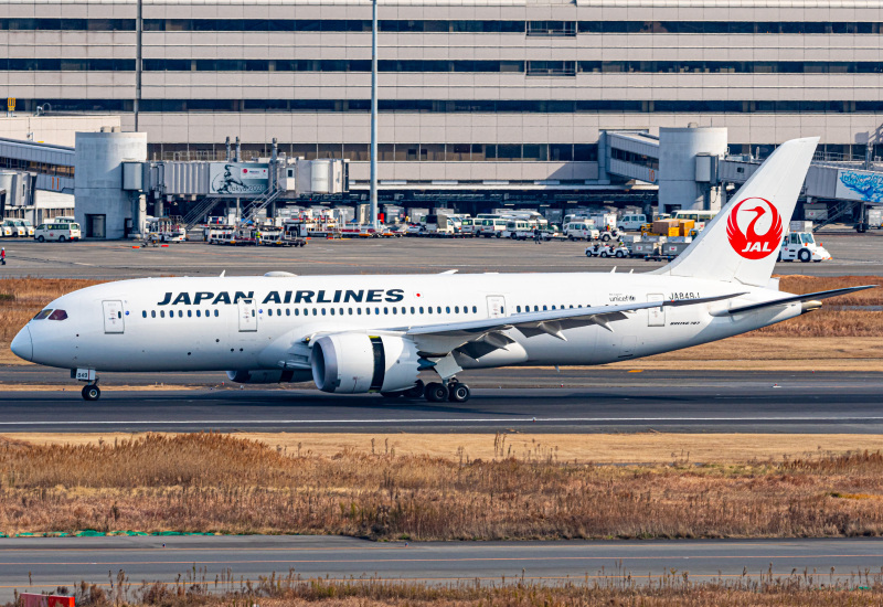 Photo of JA849J - Japan Airlines Boeing 787-8 at HND on AeroXplorer Aviation Database