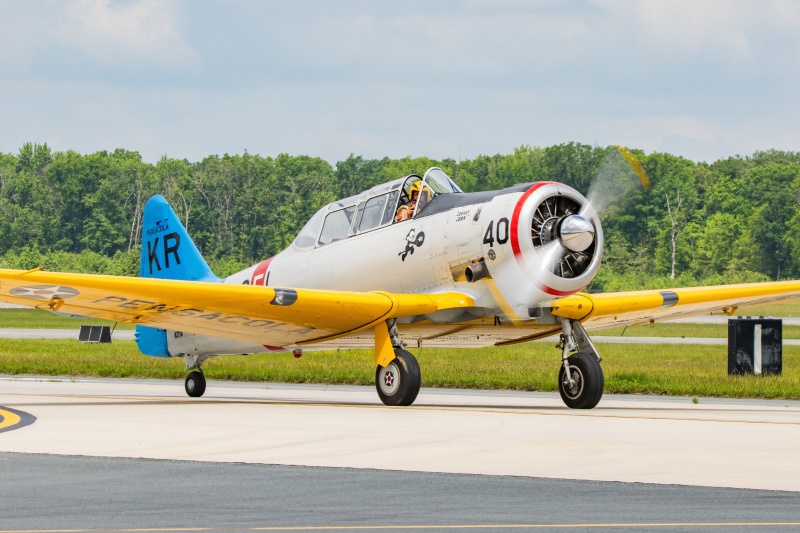 Photo of N211A - PRIVATE  North American SNJ-6 Texan at DOV on AeroXplorer Aviation Database