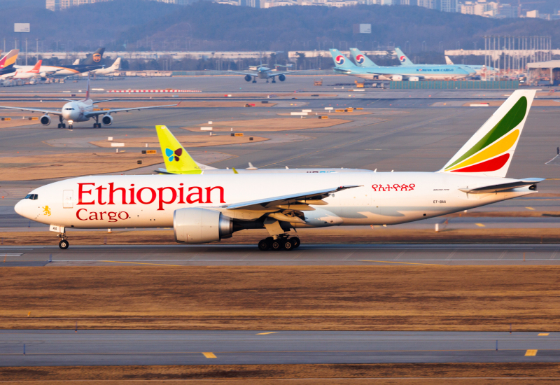 Photo of ET-BAA - Ethiopian Cargo Boeing 777-F at ICN on AeroXplorer Aviation Database
