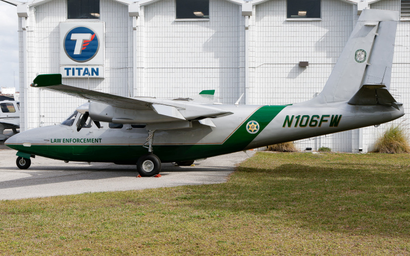 Photo of N106FW - Florida Wildlife Commission Rockwell 500S Shrike Commander at TPF on AeroXplorer Aviation Database