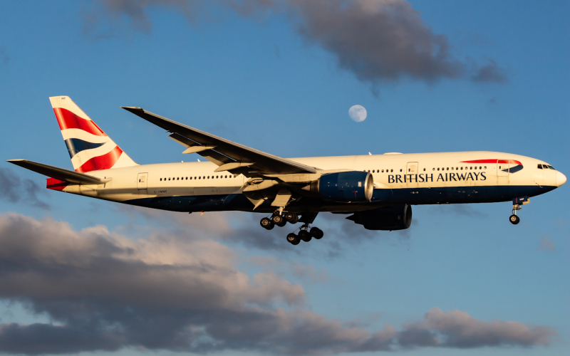 Photo of G-YMMF - British Airways Boeing 777-200 at TPA on AeroXplorer Aviation Database