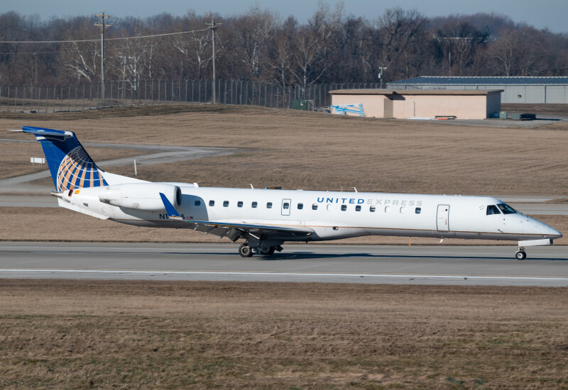 Photo of N14125 - United Express Embraer ERJ145 at CVG on AeroXplorer Aviation Database