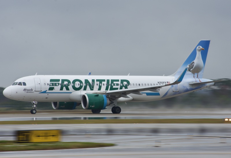 Photo of N350FR - Frontier Airlines Airbus A320NEO at MCO on AeroXplorer Aviation Database