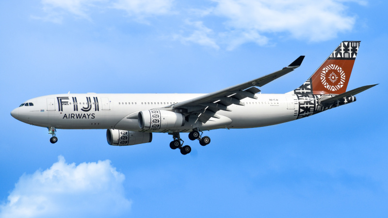 Photo of DQ-FJU - Fiji Airways Airbus A330-200 at SIN on AeroXplorer Aviation Database