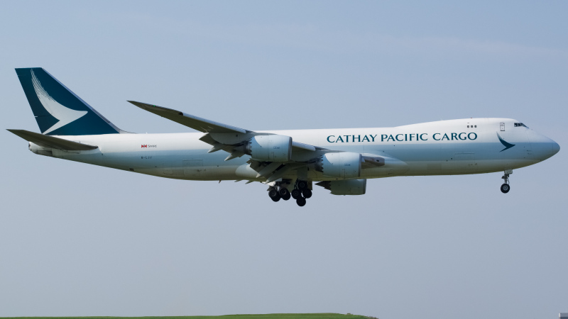 Photo of B-LJJ - Cathay Pacific Cargo Boeing 747-8F at ORD on AeroXplorer Aviation Database