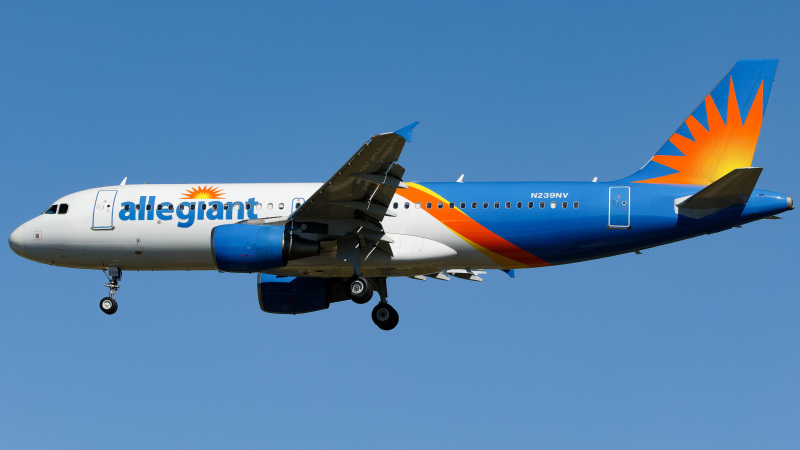 Photo of N329NV - Allegiant Air Airbus A319 at PIE on AeroXplorer Aviation Database