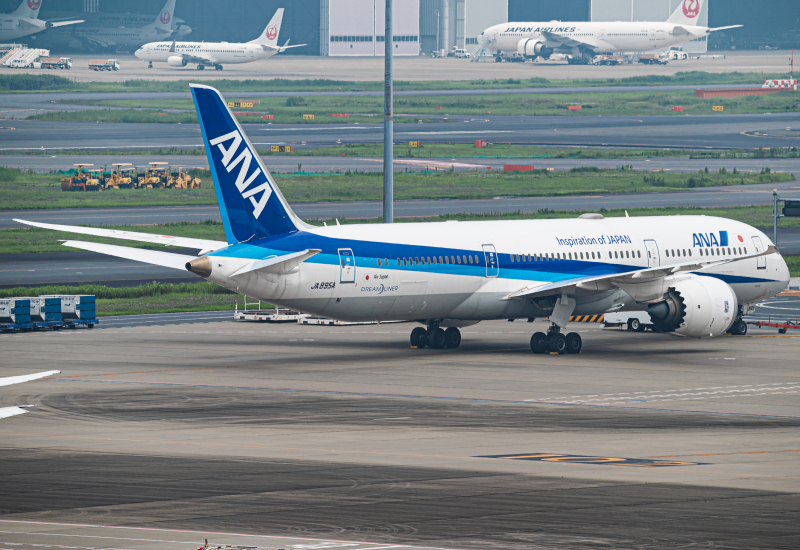 Photo of JA895A - All Nippon Airways Boeing 787-9 at HND on AeroXplorer Aviation Database
