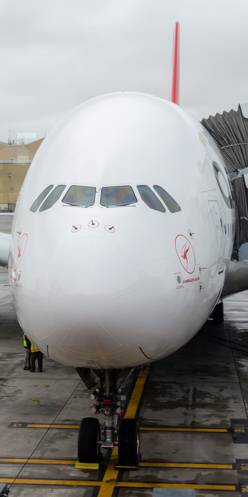 Photo of VH-OQG  - Qantas Airways Airbus A380-800 at LAX on AeroXplorer Aviation Database