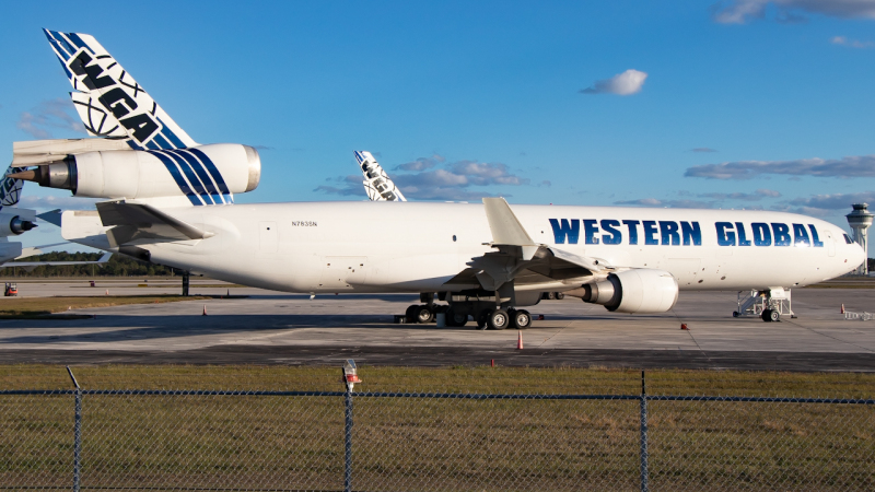 Photo of N783SN - Western Global Airlines McDonnell Douglas MD-11F at RSW on AeroXplorer Aviation Database