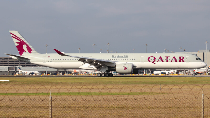 Photo of A7-ANN - Qatar Airways Airbus A350-1000 at MEL on AeroXplorer Aviation Database