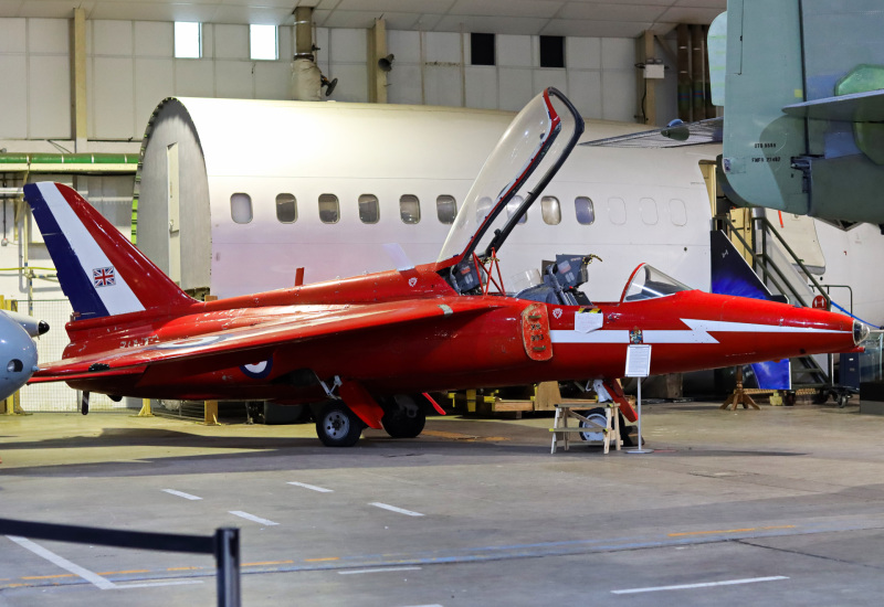 Photo of XR993 - ROYAL AIR FORCE  Folland Gnat T.1 at DGX on AeroXplorer Aviation Database