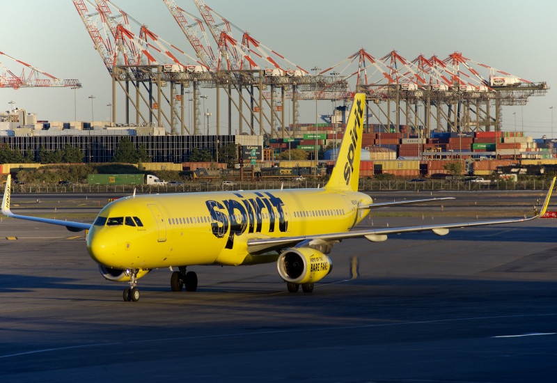 Photo of N664NK - Spirit Airlines Airbus A321-200 at EWR on AeroXplorer Aviation Database