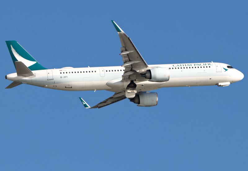 Photo of B-HPI - Cathay Pacific Airbus A321NEO at HKG on AeroXplorer Aviation Database