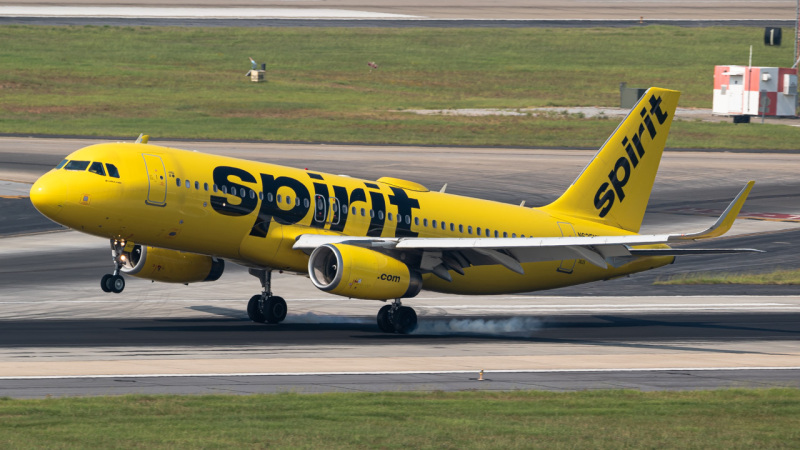 Photo of N625NK - Spirit Airlines Airbus A320 at ATL on AeroXplorer Aviation Database
