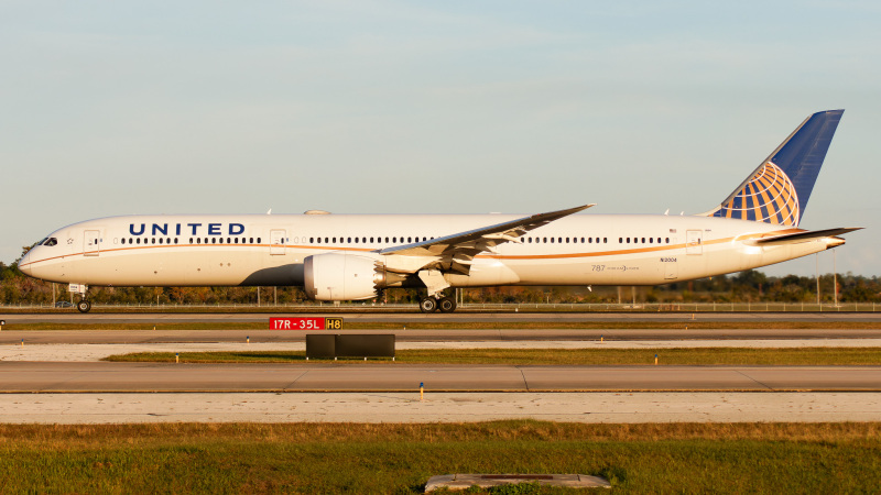Photo of N12004 - United Airlines Boeing 787-10 at MCO on AeroXplorer Aviation Database