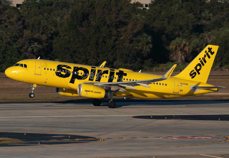 Photo of N645NK  - Spirit Airlines Airbus A320 at TPA  on AeroXplorer Aviation Database