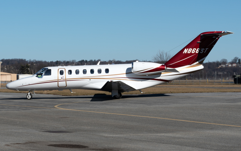 Photo of N866ST - Private Cessna Citation CJ3+ at CXY on AeroXplorer Aviation Database