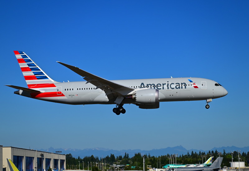 Photo of N876AL - American Airlines Boeing 787-8 at PAE on AeroXplorer Aviation Database