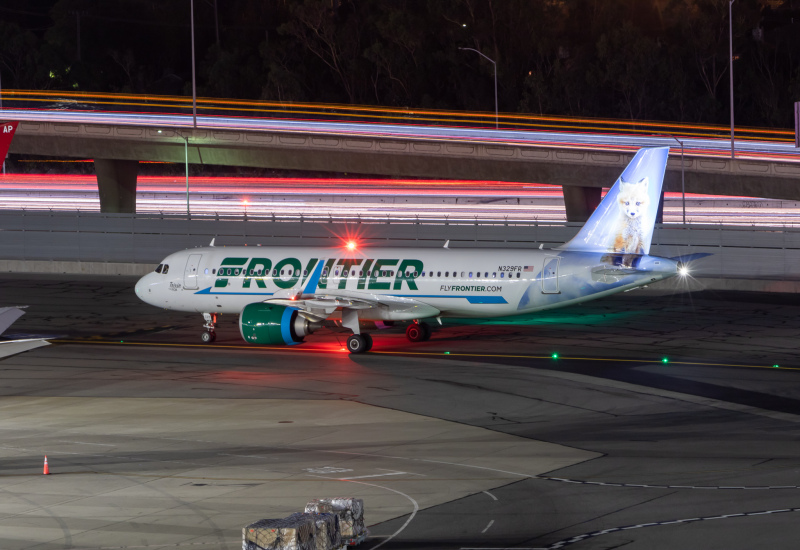 Photo of N329FR - Frontier Airlines Airbus A320NEO at SFO on AeroXplorer Aviation Database
