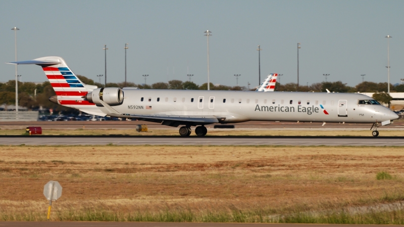 Photo of N592NN - PSA Airlines Mitsubishi CRJ-900 at DFW on AeroXplorer Aviation Database