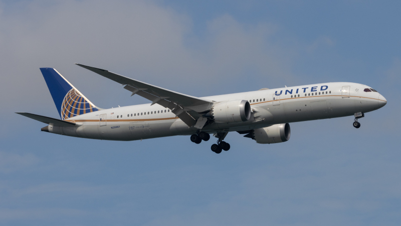 Photo of N29961 - United Airlines Boeing 787-9 at SIN on AeroXplorer Aviation Database