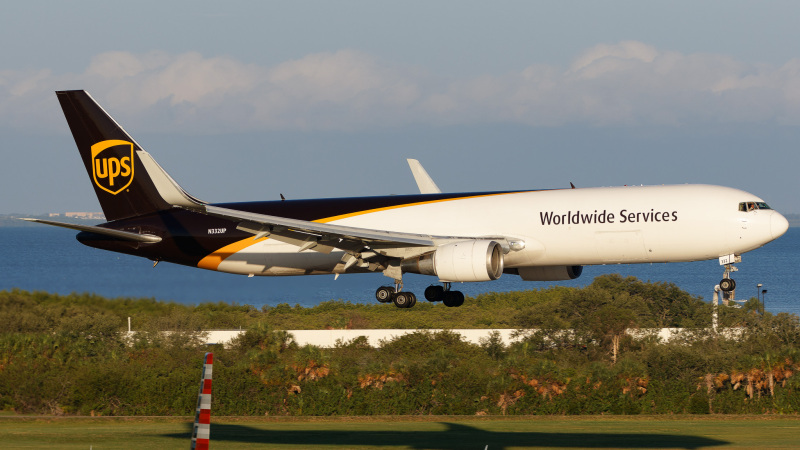Photo of N332UP - United Parcel Service Boeing 767-300F at TPA on AeroXplorer Aviation Database