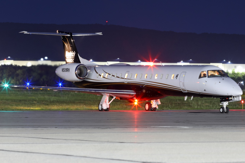 Photo of N509RH - PRIVATE Embraer ERJ145 at AVP on AeroXplorer Aviation Database