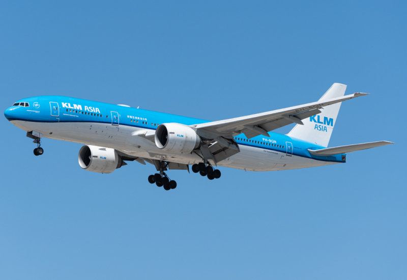 Photo of PH-BQN - KLM  Boeing 777-200ER at ORD on AeroXplorer Aviation Database