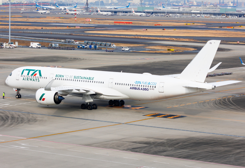 Photo of EI-IFD - ITA Airways Airbus A350-900 at hnd on AeroXplorer Aviation Database