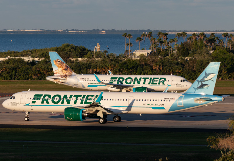 Photo of N614FR - Frontier Airlines Airbus A321NEO at TPA on AeroXplorer Aviation Database