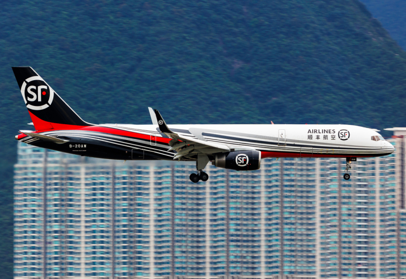 Photo of B-20AW - SF Airlines Boeing 757-200F at HKG on AeroXplorer Aviation Database