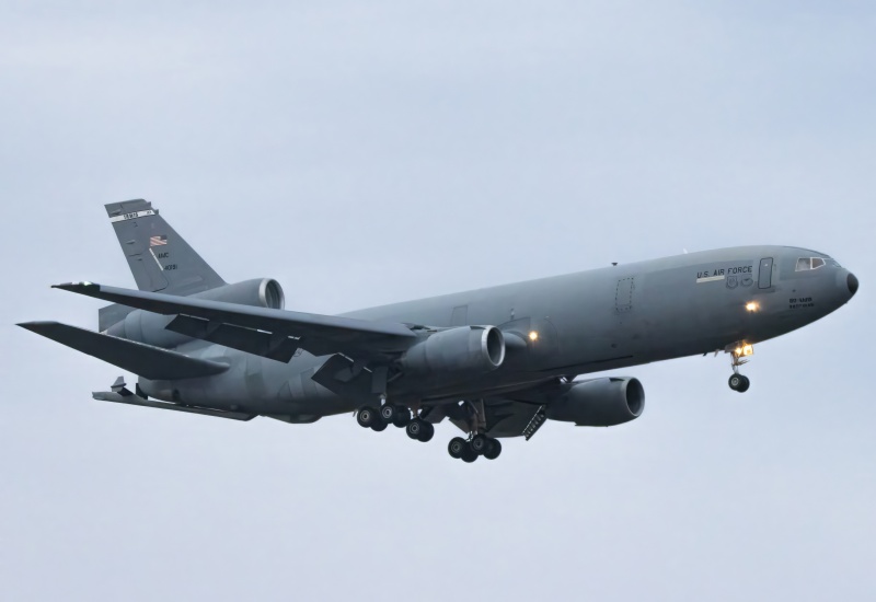 Photo of 84-0191 - USAF - United States Air Force McDonnell Douglas KC-10 Extender at WRI on AeroXplorer Aviation Database
