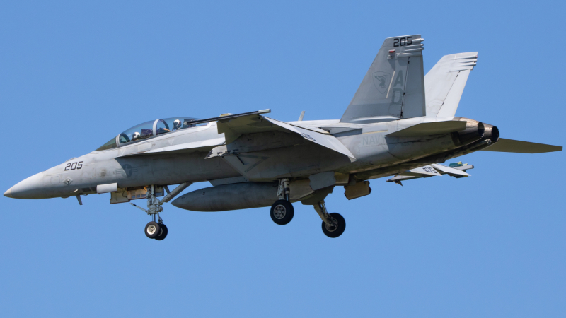 Photo of 165917 - US Navy Boeing F/A-18E/F Super Hornet at NTU on AeroXplorer Aviation Database