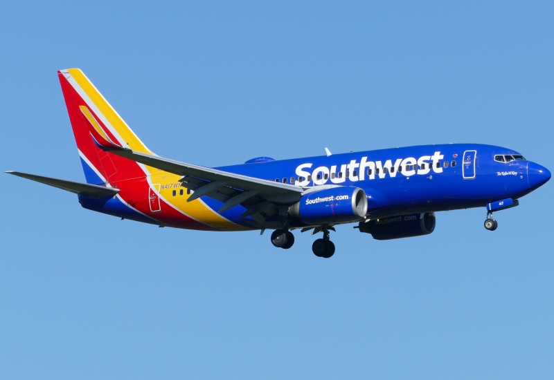 Photo of N417WN - Southwest Airlines Boeing 737-700 at AUS on AeroXplorer Aviation Database