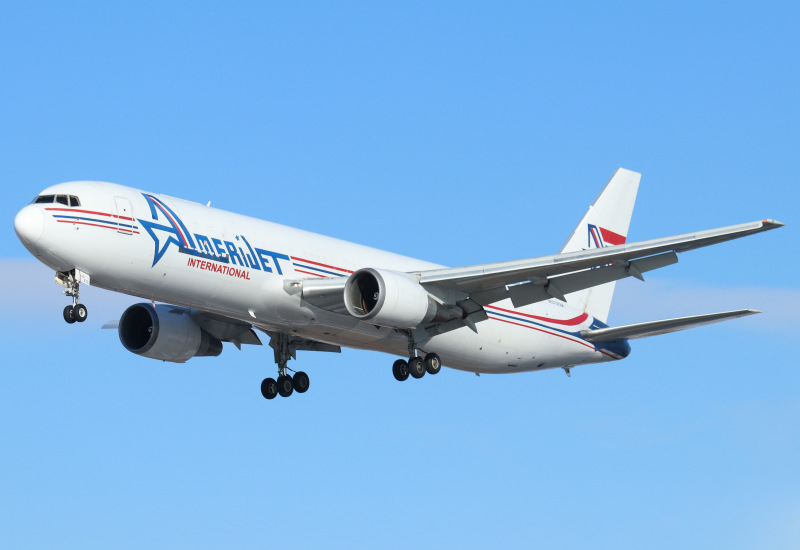 Photo of N373CM - Amerijet Boeing 767-300F at PHL on AeroXplorer Aviation Database