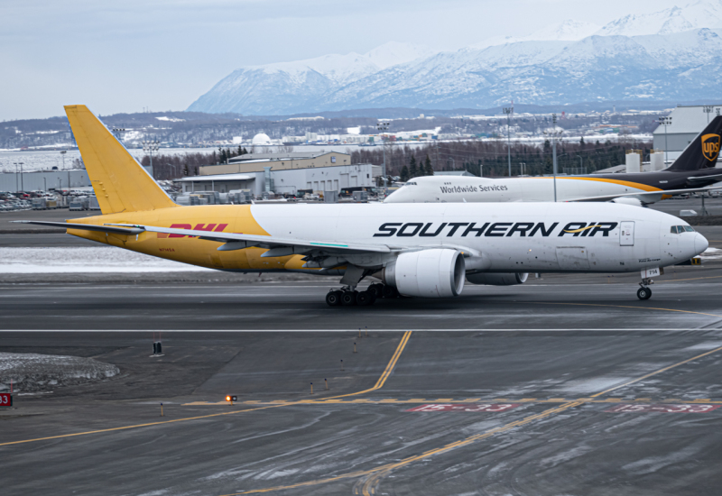 Photo of N714SA - Southern Air Boeing 777-F at ANC on AeroXplorer Aviation Database
