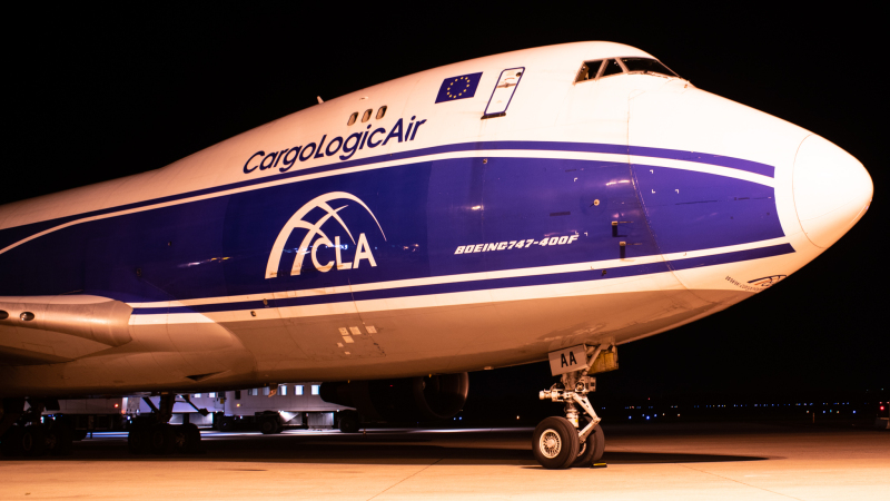 Photo of G-CLAA - AirBridge Cargo Boeing 747-400F at IAD on AeroXplorer Aviation Database
