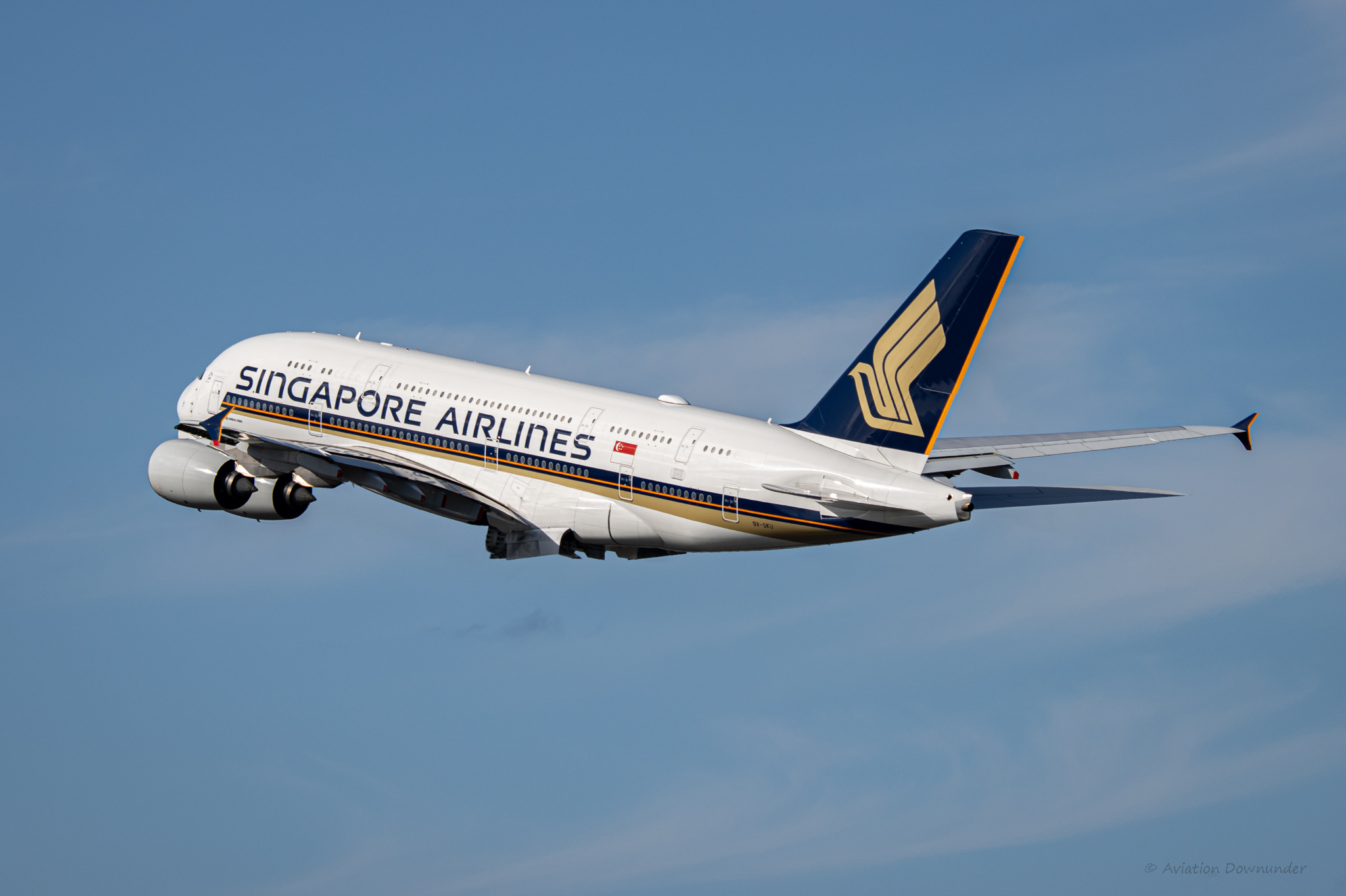 Photo of 9V-SKU - Singapore Airlines Airbus A380-800 at SYD