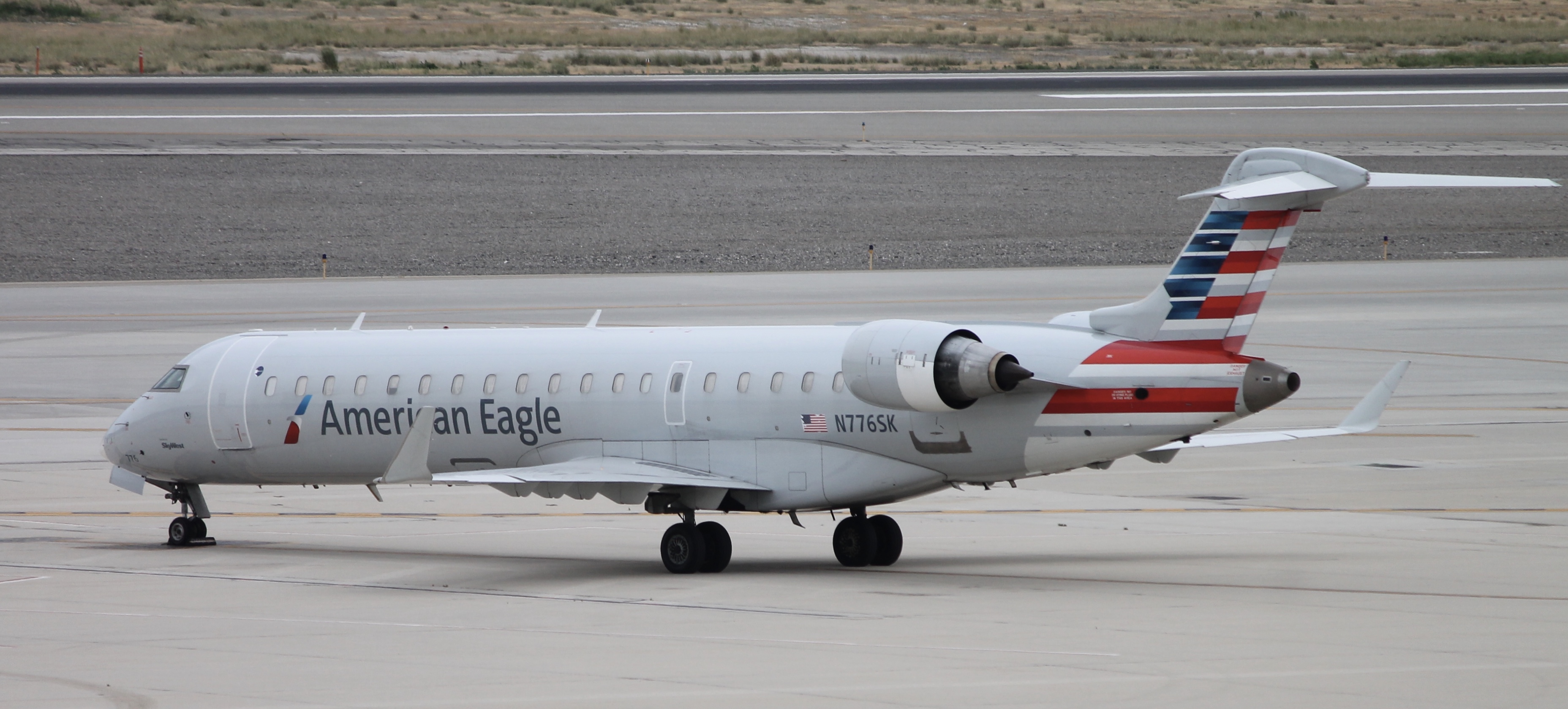 Photo of N776SK - American Airlines Mitsubishi CRJ-700 at SLC