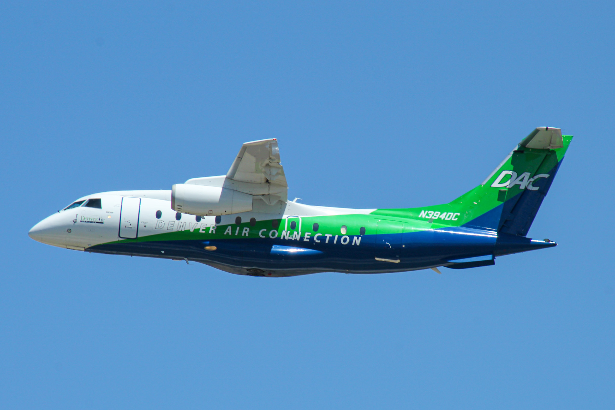 Photo of N394DC - Denver Air Connection Dornier 328JET at DEN