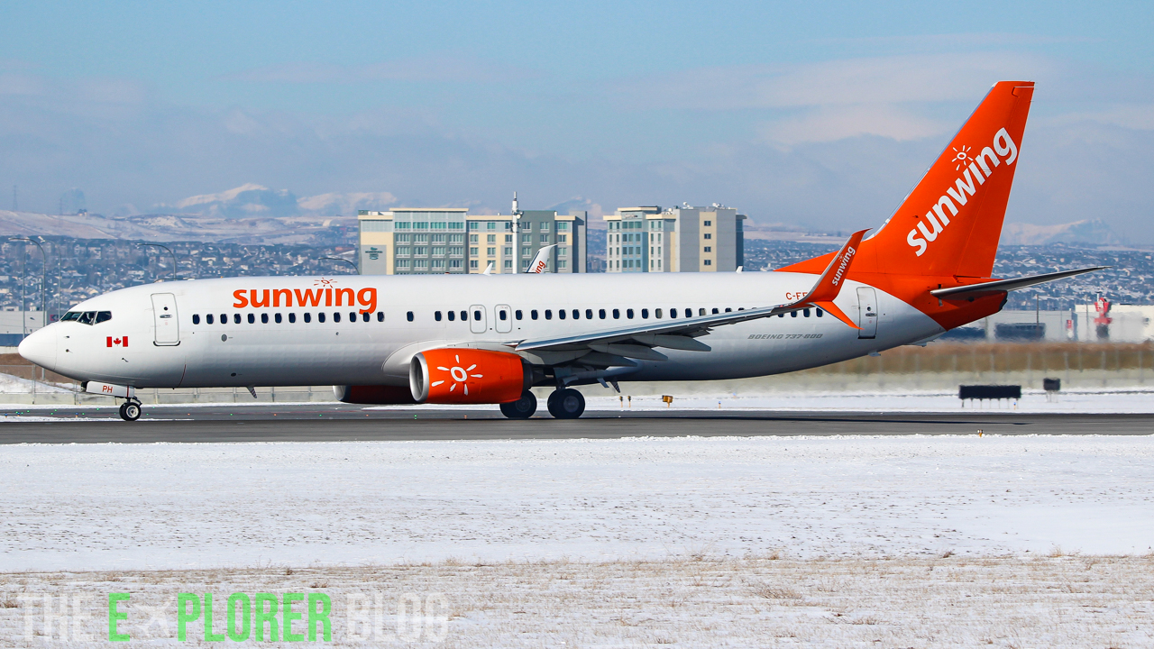 Photo of C-FFPH - Sunwing Airlines Boeing 737-800 at YYC