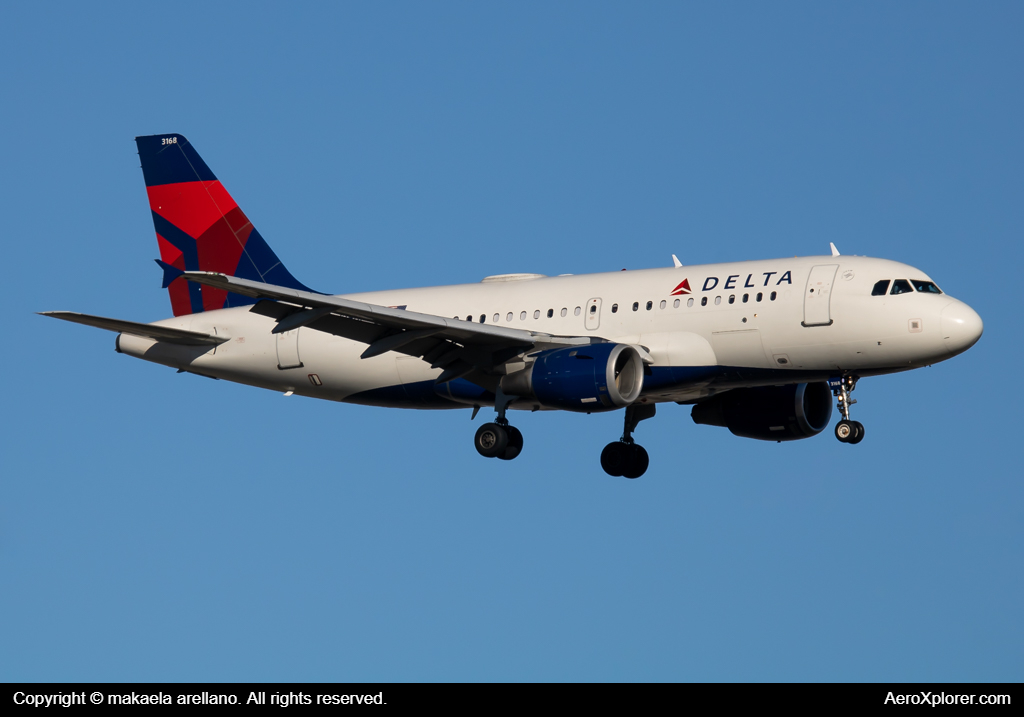 Photo of N368NB - Delta Airlines Airbus A319 at BOI