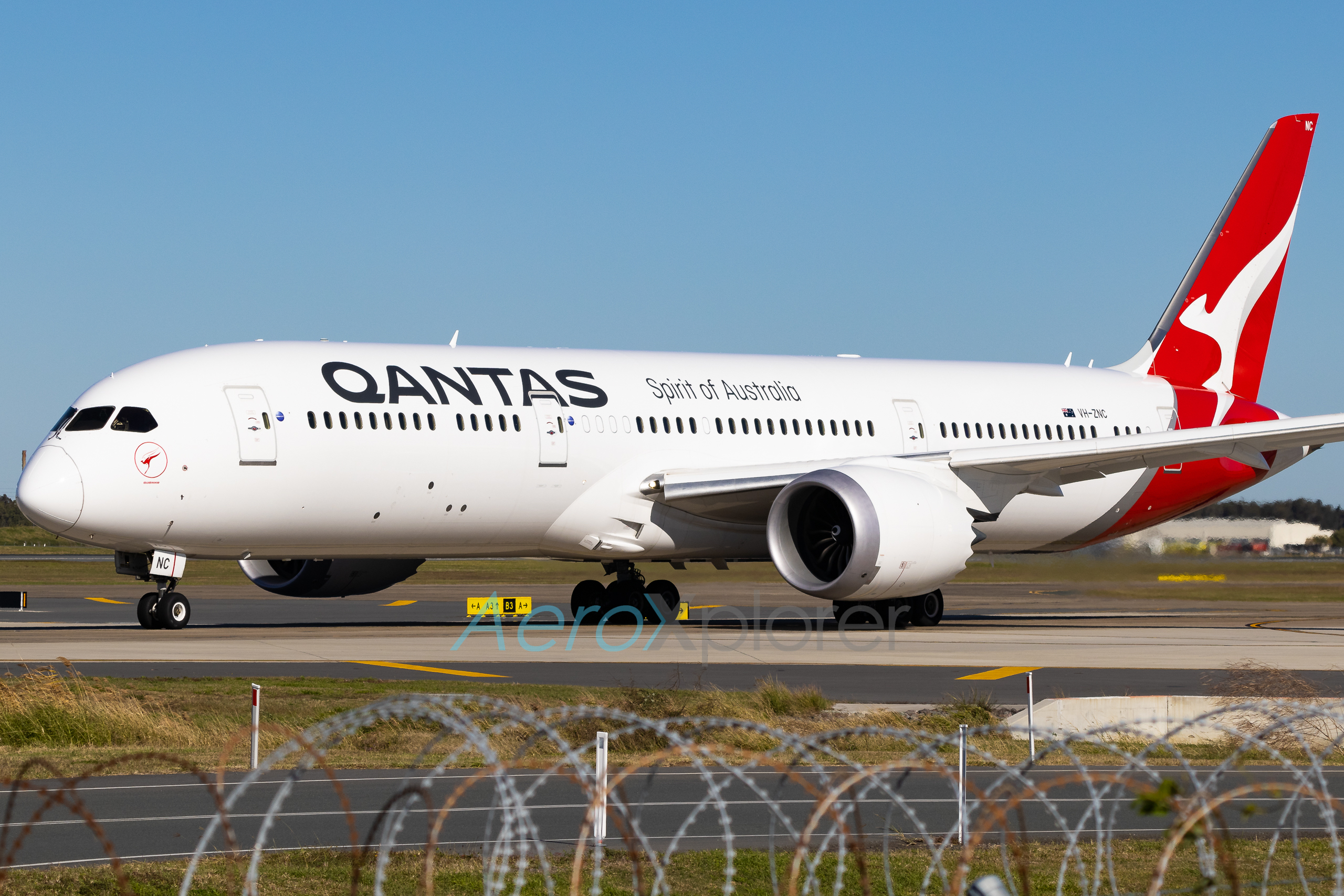 Photo of VH-ZNC - Qantas Airways Boeing 787-9 at BNE