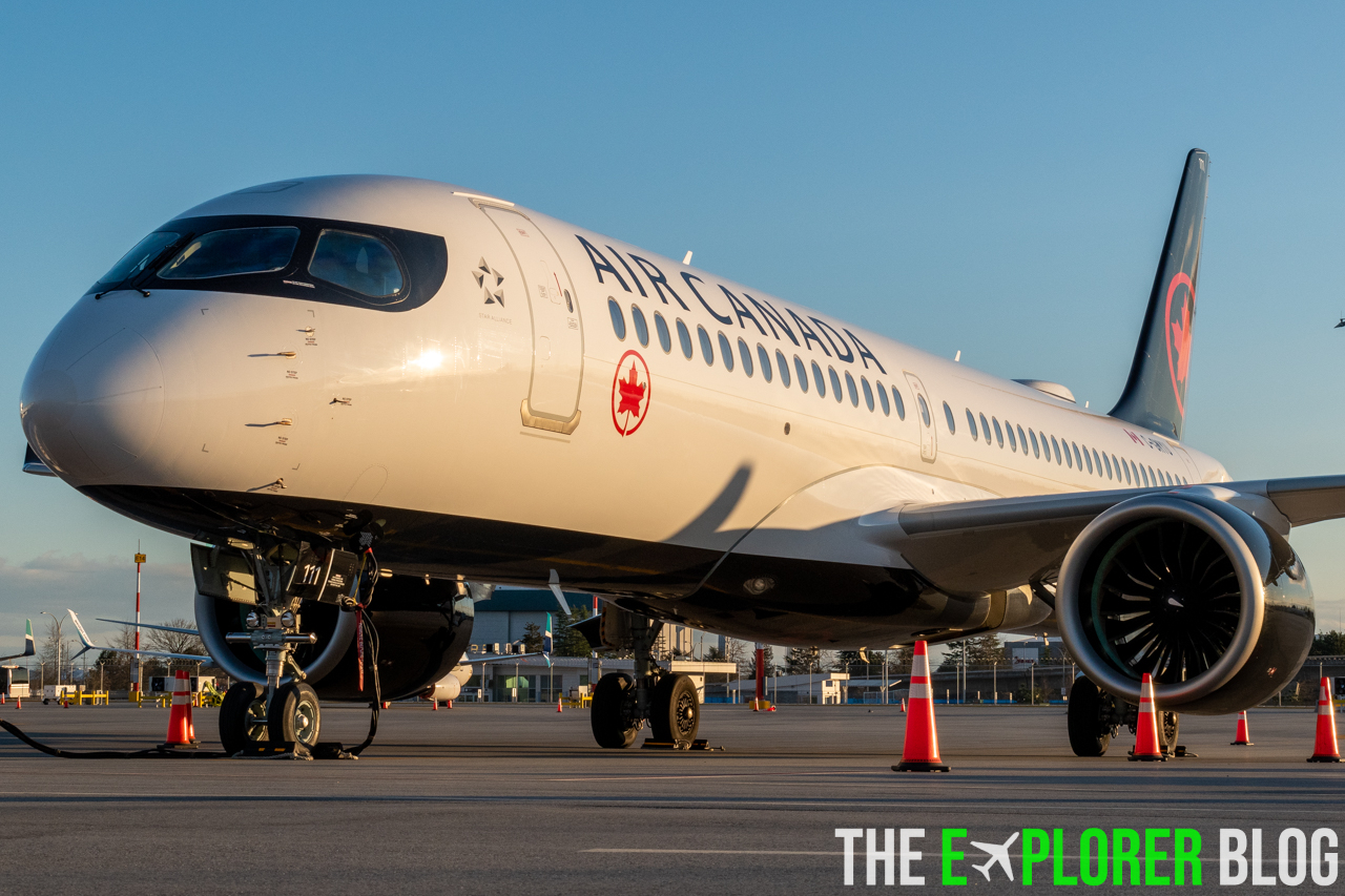 Photo of C-GMYU - Air Canada Airbus A220-300 at YVR